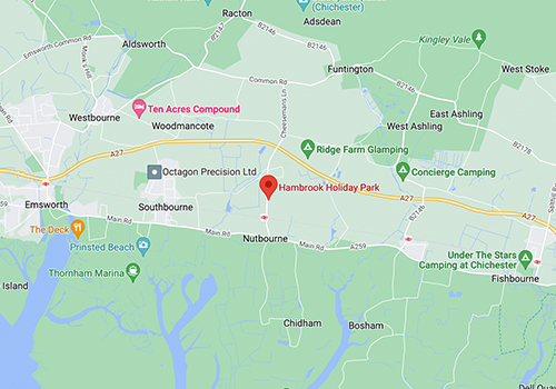 How To Find Us at Hambrook Holiday Home Park